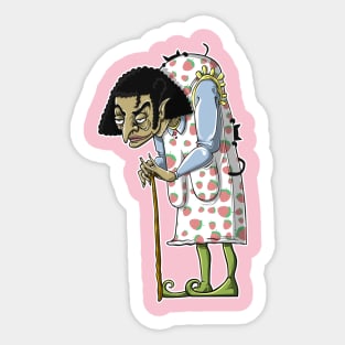 Cat Lady Sticker